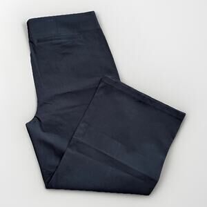 Old Navy NWT Pleated Pixie Wide Leg Pant XXL Black Comfort Waistband High Rise